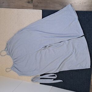 H&M XXL Woman's Wide-Legged Blue Jumpsuit